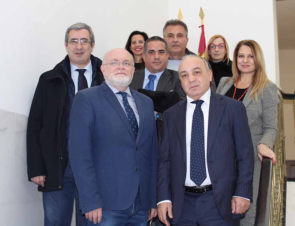 Albacete- Reunión con Delegación sarda 1