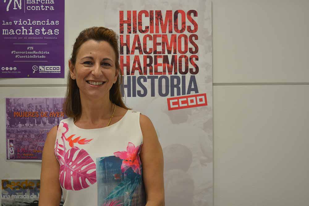 Gloria Lozoya Auñon Secretaria Mujeres e Igualdad CCOO Albacete