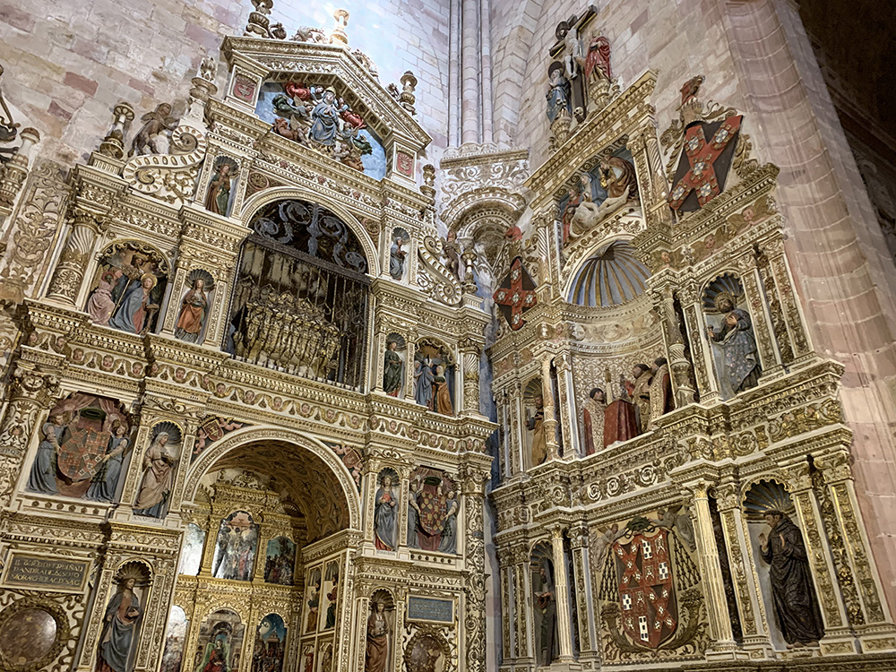Retablo de Santa Librada en la Catedral de Sigüenza