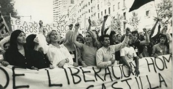 cabecera de la primera manifestación del Orgullo Gay que se celebró en Madrid el 25 de junio de 1978 - EFE