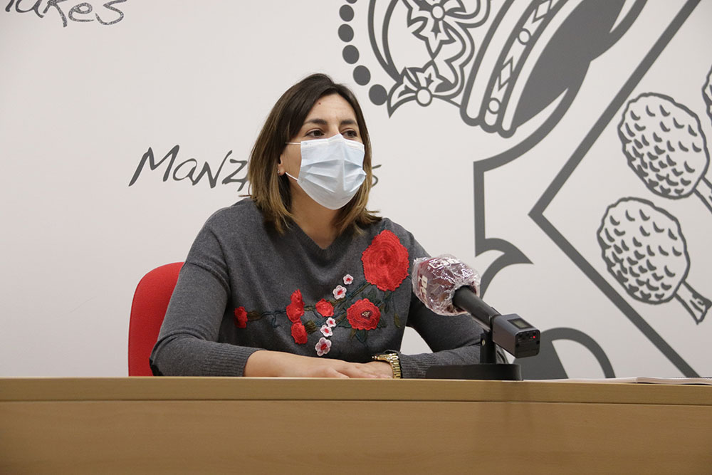 Isabel Díaz-Benito, concejala de Obras y Medio Ambiente (abril 2021)