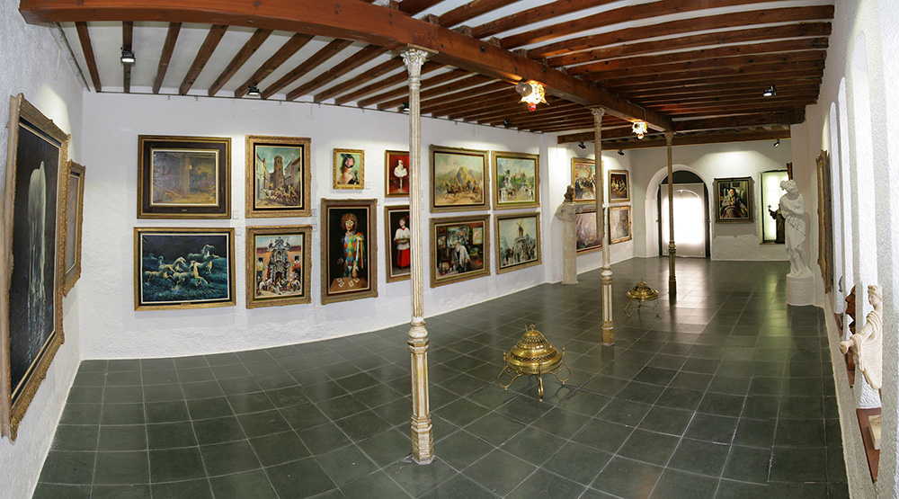 Panorámica Sala Principal del Museo Palmero