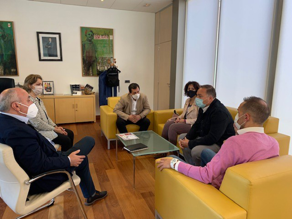 Reunión con secretario general CCOO, Federico Pérez