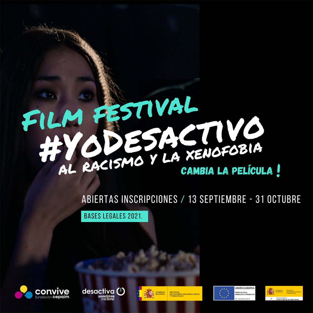 Gráfica Film Festival YoDesactivo Fundación Cepaim