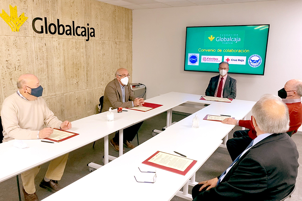 Fundación Globalcaja Cuenca firma convenios