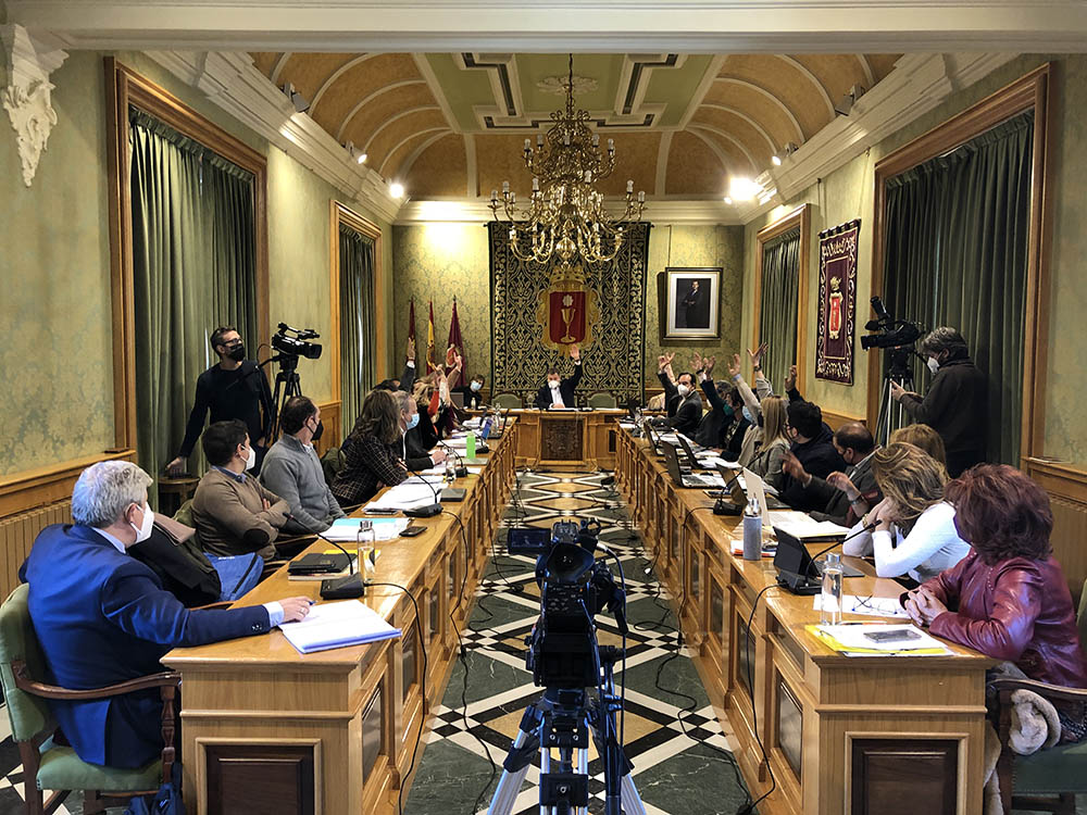 Cuenca Pleno 20220127 accesibilidad Casco voto favor