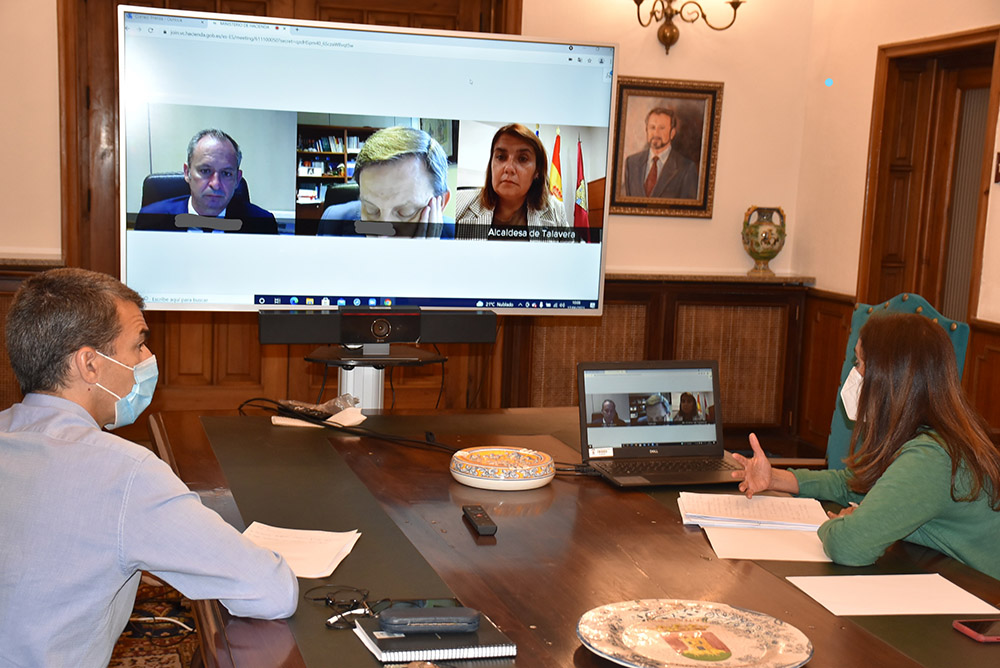Talavera reunión telemática Ministerio planes empleo1