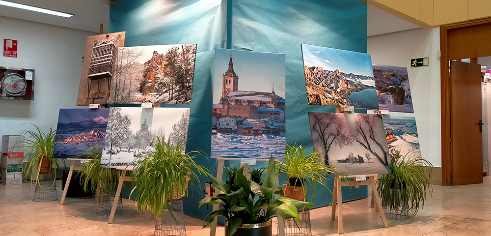 Exposición Esplendor en la Nieve en la Delegación Provincial de Educación