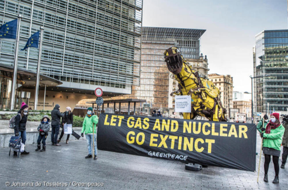 Greenpeace y el gas