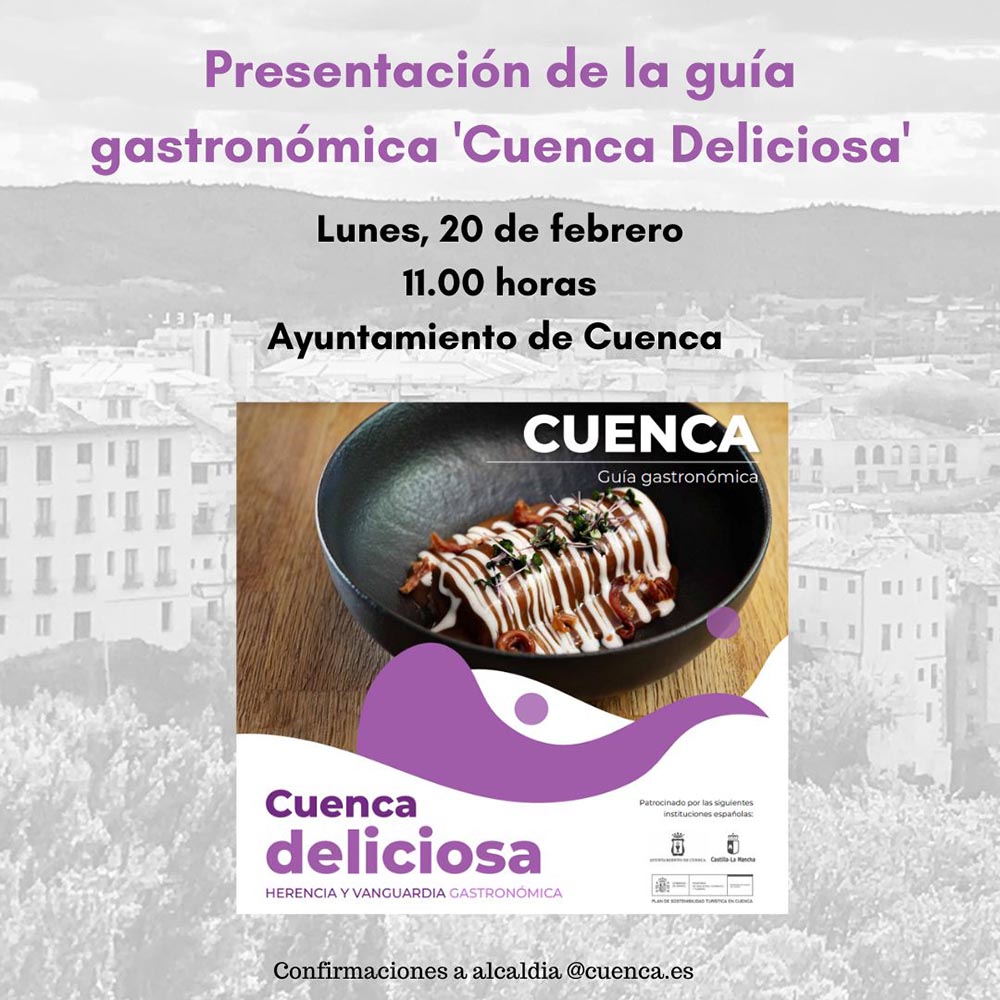 Presentación de la guía gastronómica Cuenca Deliciosa - 1