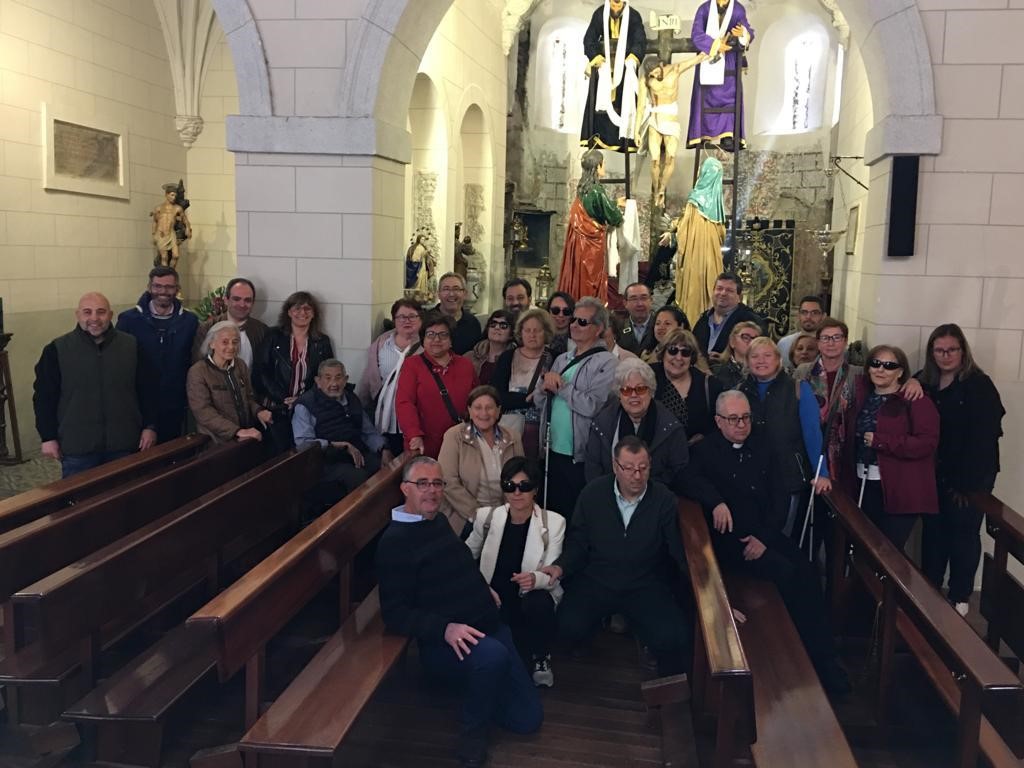 Asistentes a Semana Santa Inclusiva en Toledo