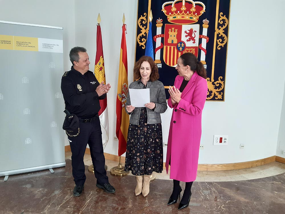 Reconocimiento a la Policia Nacional de Ciudad Real
