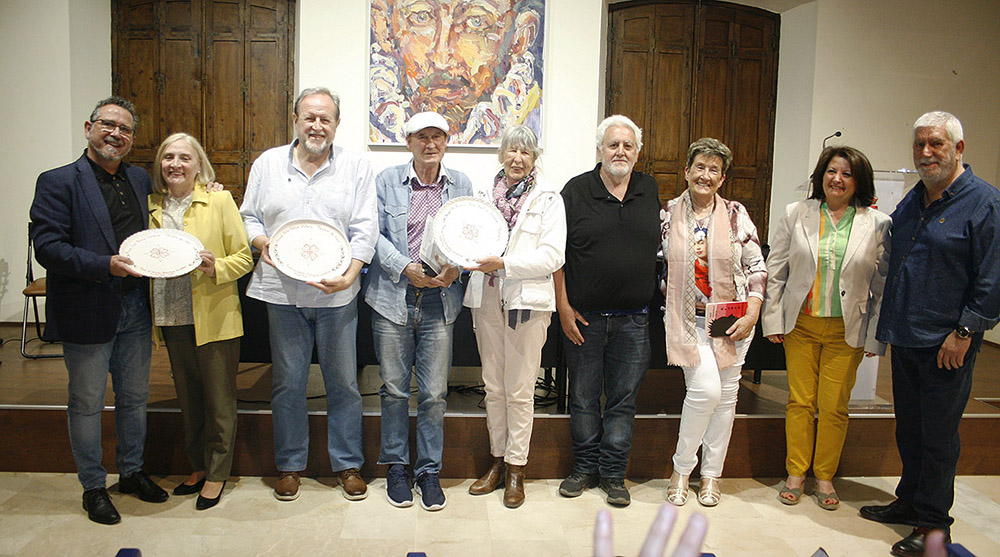 Participantes en la I Justa Poética Oretania celebrada en Ciudad Real
