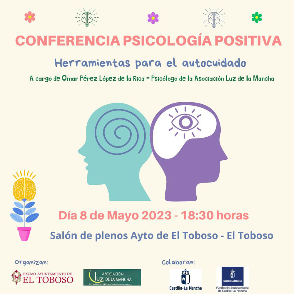 Salud y Mujer El Toboso- charla psicologia positiva