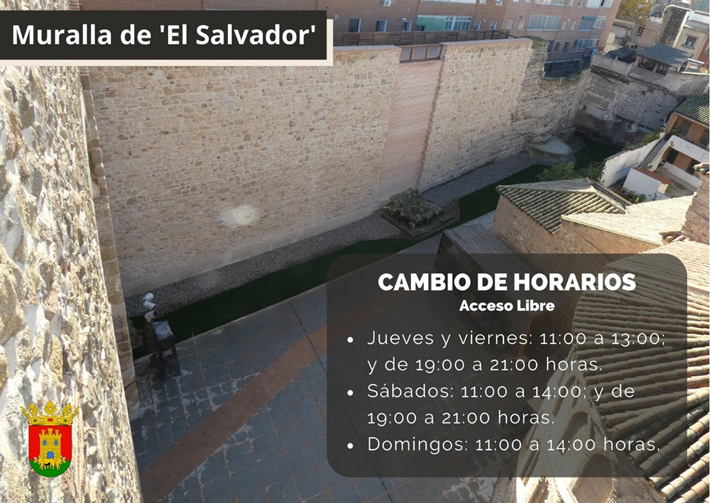 infografía nuevas horarios muralla Salvador