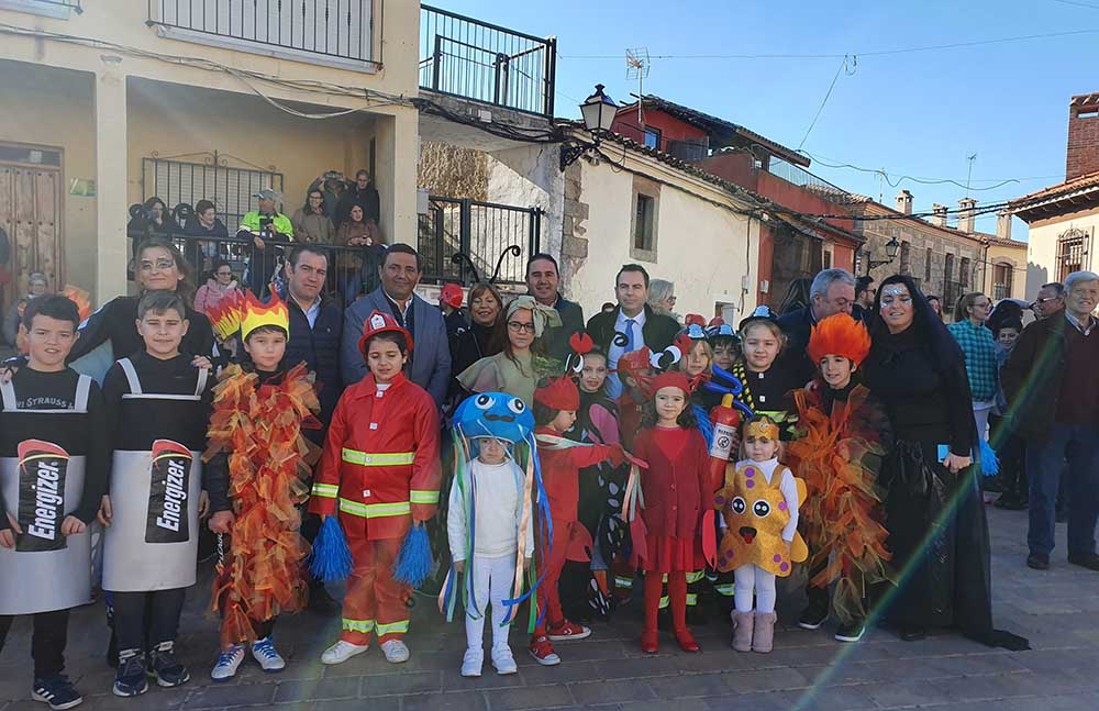 Carnaval escolar del Colegio Rural Agrupado 'Ribera del Guadyerbas', en Pepino