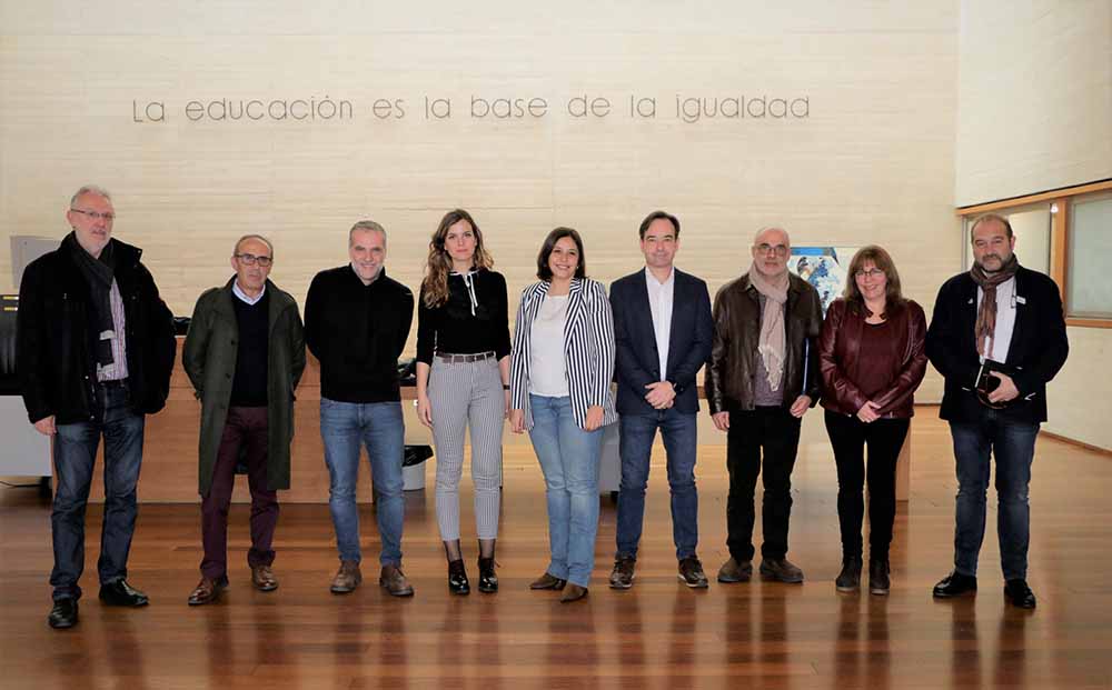 Reunión viceconsejera Cultura-aytos Prado en la calle