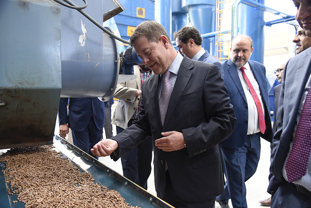 Inauguración de la nueva planta de producción de biomasa de SunWood Suministros de Energía (2)