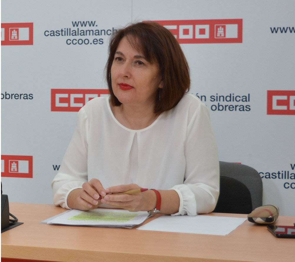 Paqui Jiménez secretaria provincial empleo y formacion CCOO Albacete