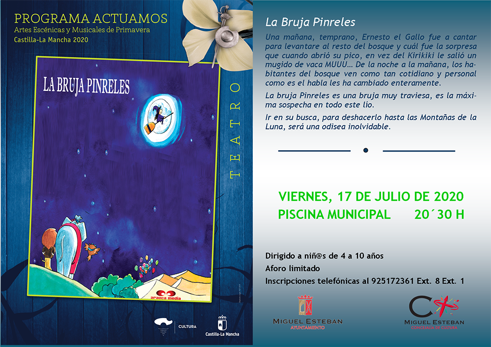 Cartel La Bruja Pinreles. 17-07-2020