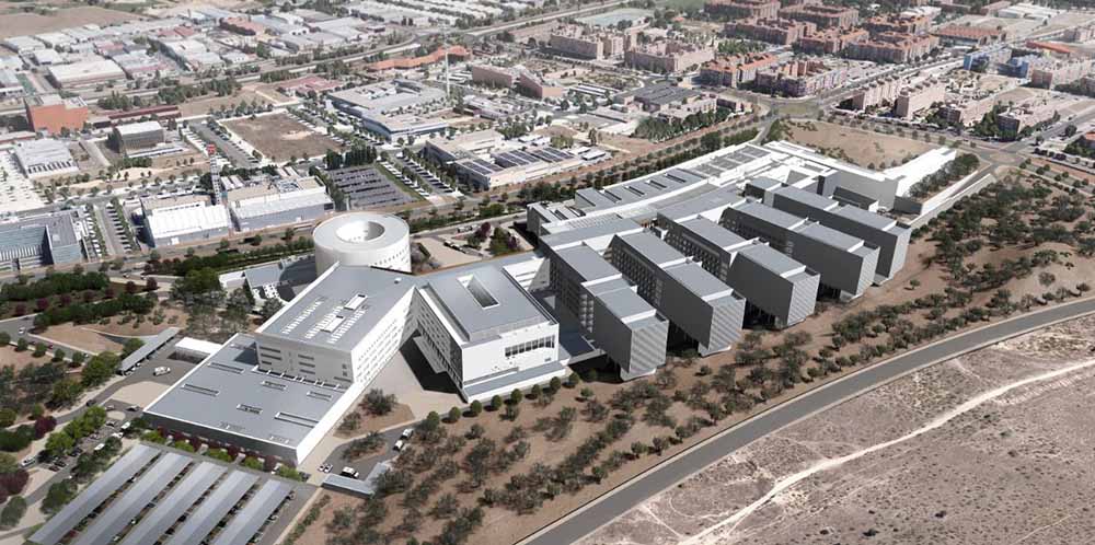 Panoramica Nuevo hospital de Toledo