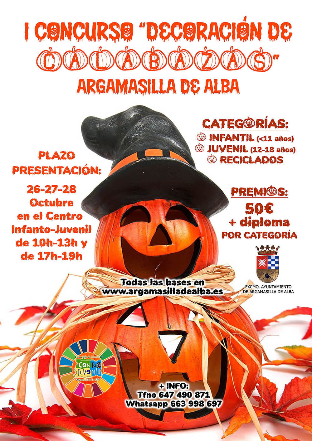 Concurso de Calabazas_Halloween_Cartel_AdeAlba
