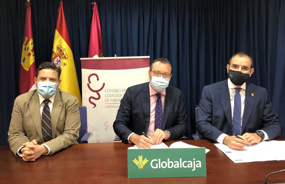 Firma convenio Globalcaja - Consejo Colegios Farmacéuticos CLM II
