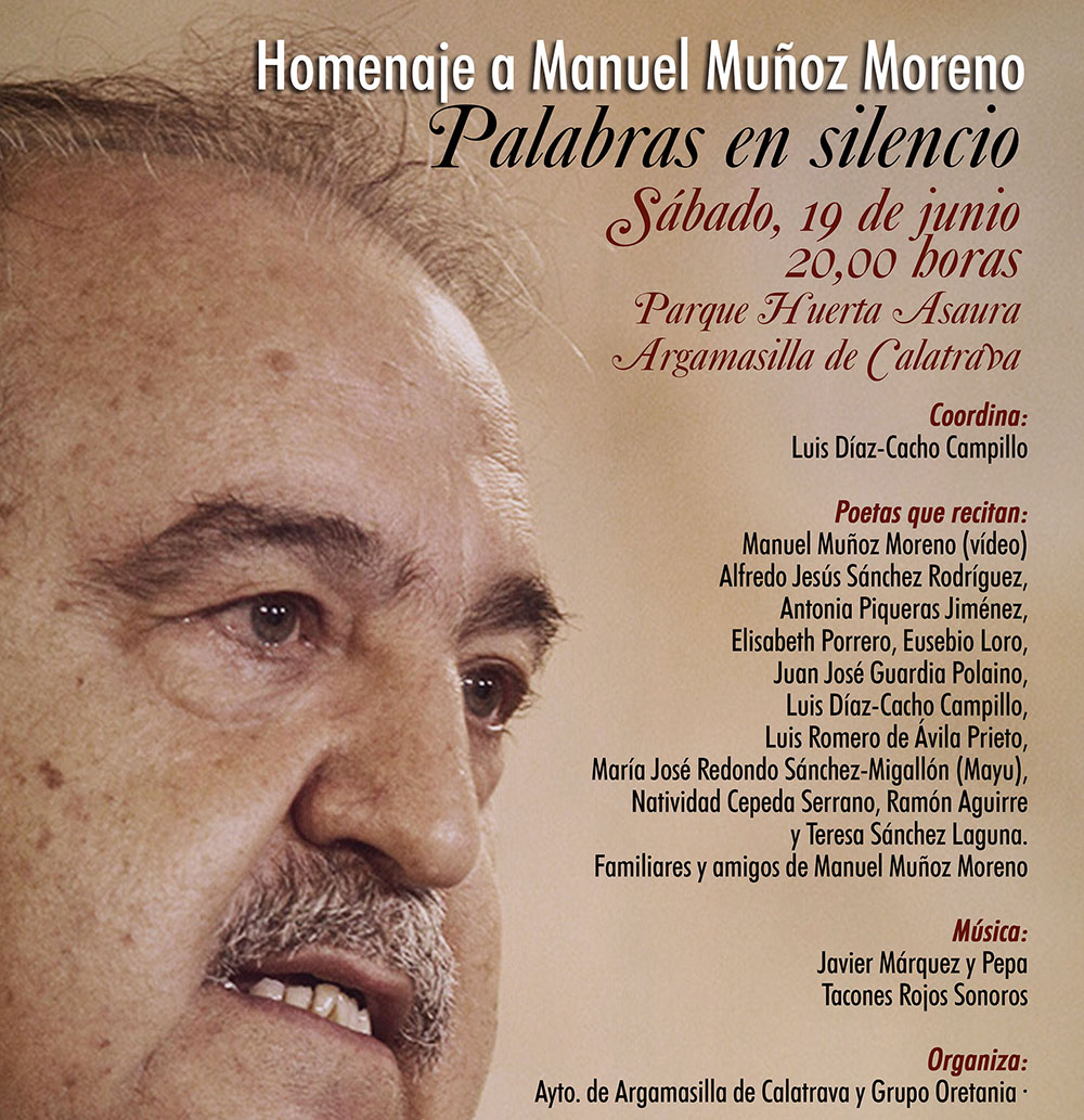 cartel homenaje a Manuel Muñoz