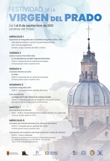Cartel actividades Virgen del Prado