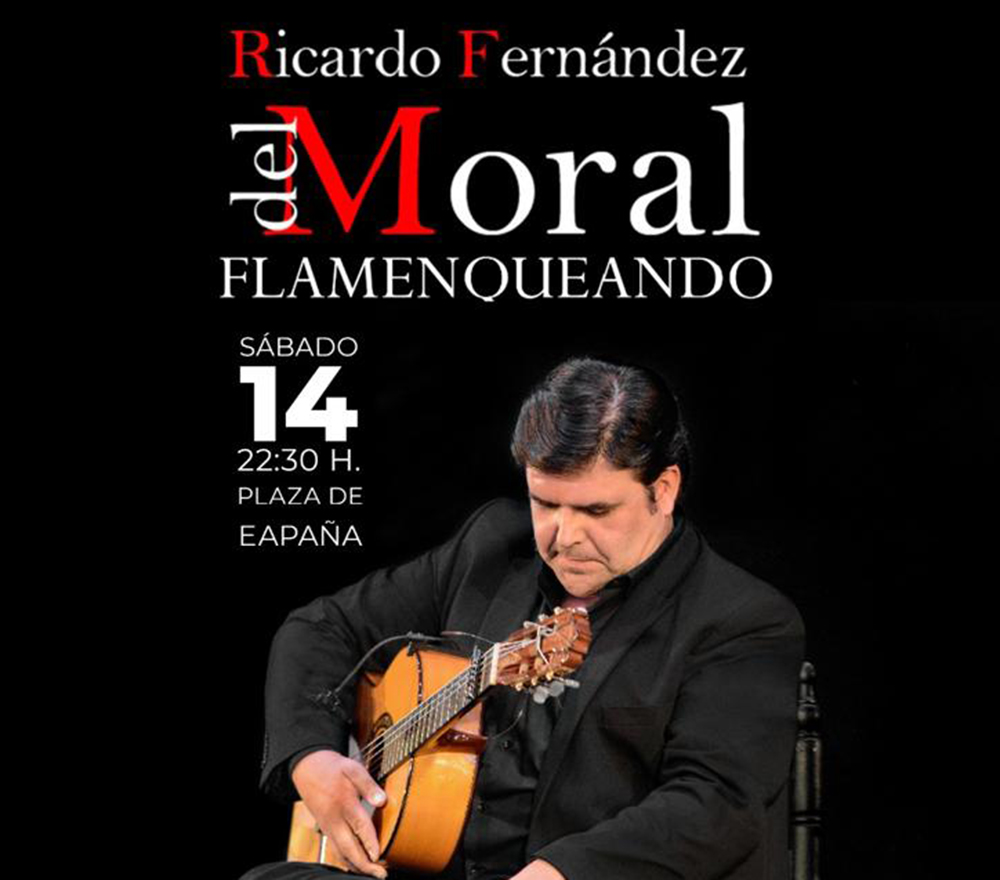 Cartel de Ricardo Fernández del Moral en Aldea del Rey