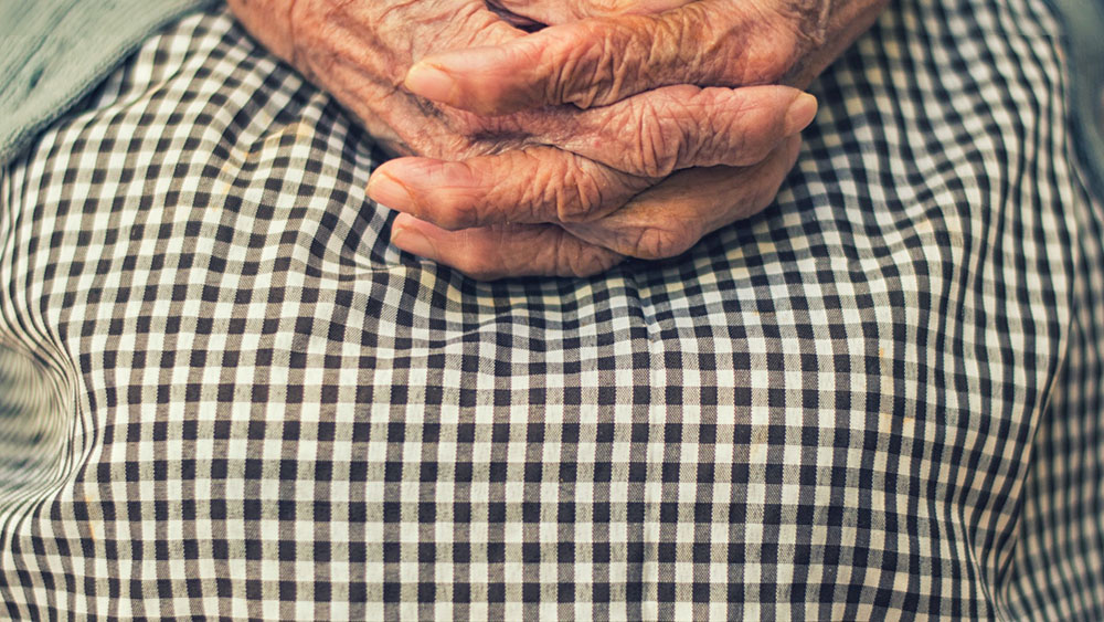 Picture Elderly Woman Hands - August 2021