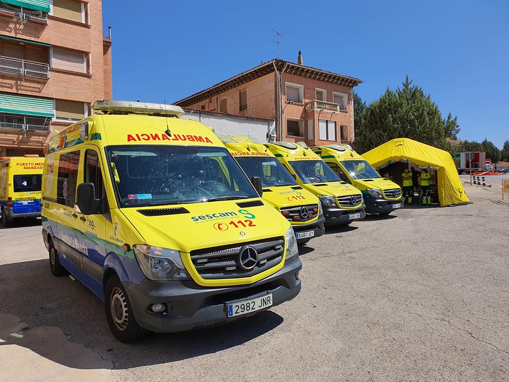 ambulancias ssg en vuelta ciclista-guadalajara (1)