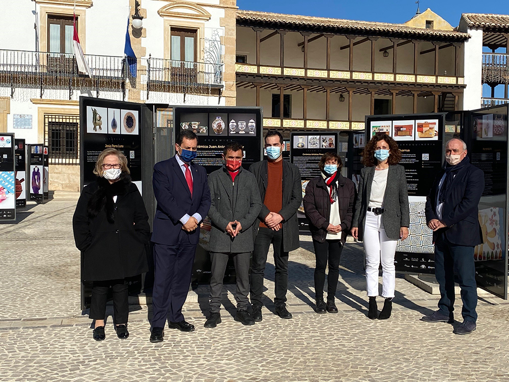 Inauguración Paseo de los Artesanos en Plaza Mayor de Tembleque 2