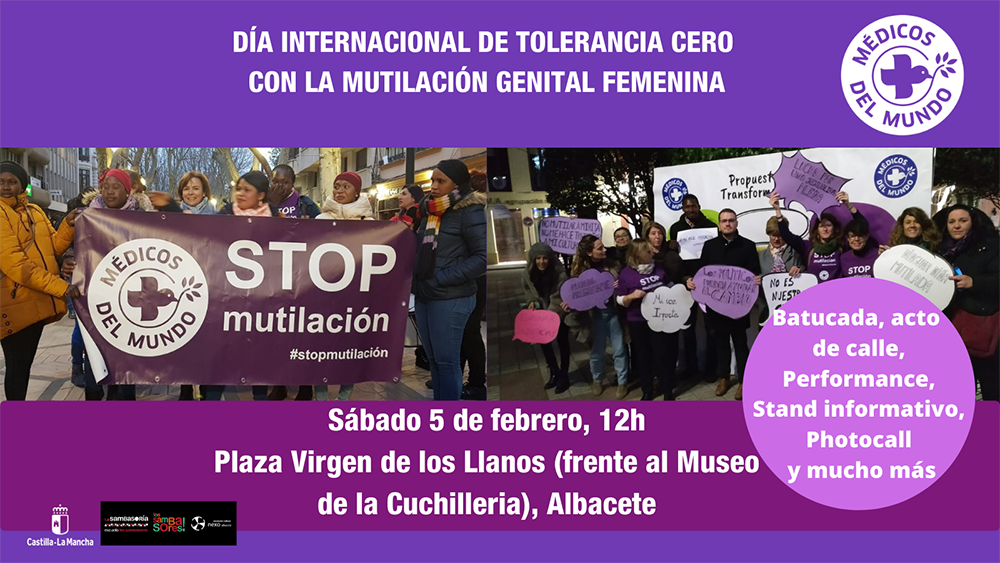 Cartel activ stop MGF Albacete