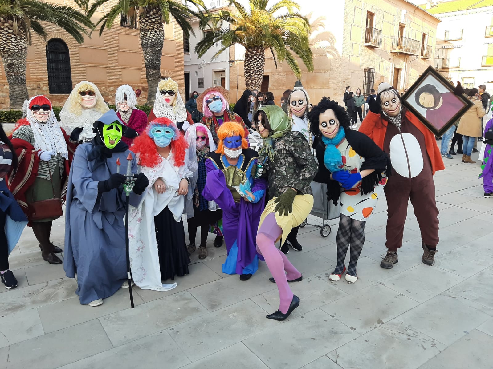 Carnaval Torralba, máscara callejera 2