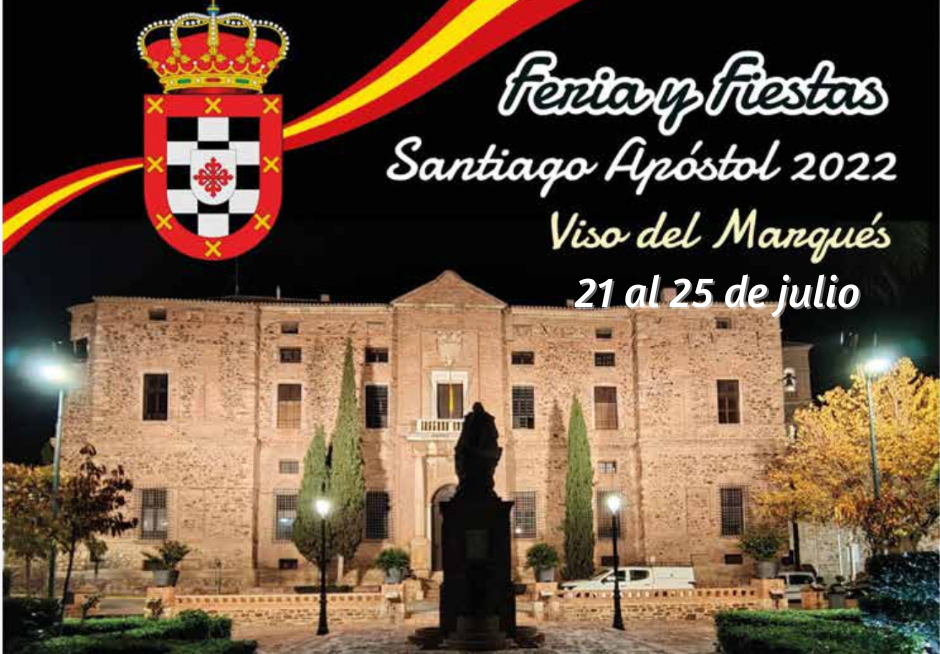 Cartel Fiestas Santiago- Viso del Marqués