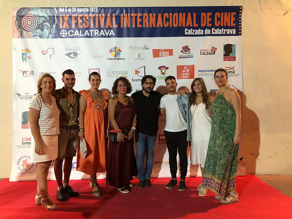 Lopez Zamora en el Festival de Cine de Calzada