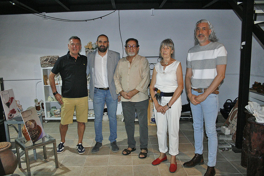 Ventura Huertas. Jesús Manuel Ruiz Valle, Juan José Guardia Polaino, Graci Arias y Javier Márquez