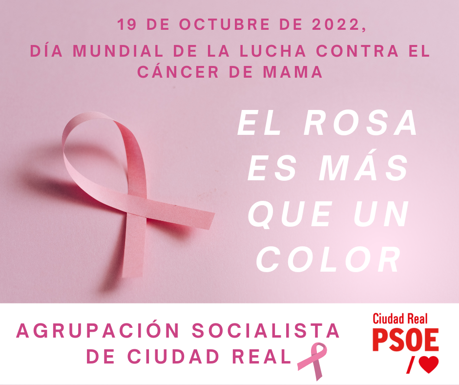 19 de octubre, Día Mundial de la Lucha contra el Cáncer de Mama