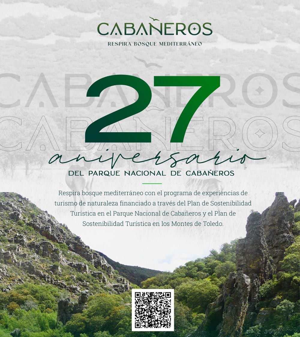 Cartel 27 Aniversario Cabañeros 31102022