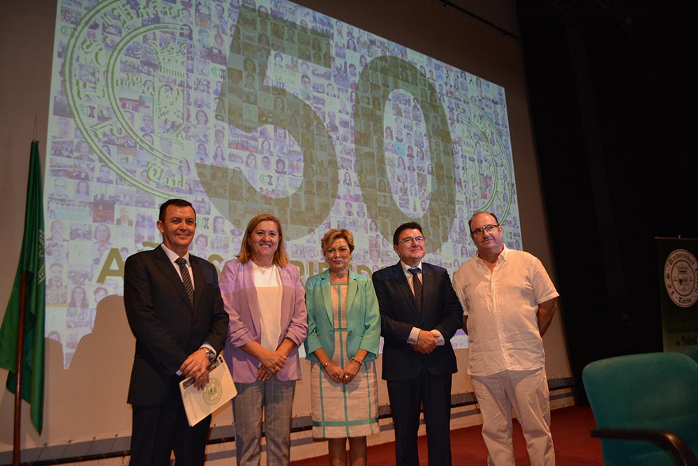 María José Gallego en el 50 Aniversario IES Universidad Laboral 18102022