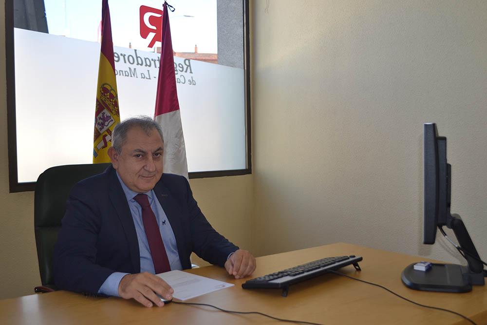 Alfedo Delgado, decano de Registradores en el decanato de Castilla-La Mancha