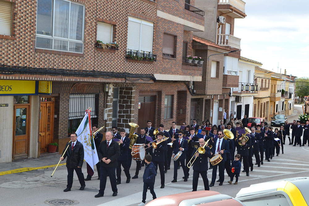Santa Cecilia, procesión músicos