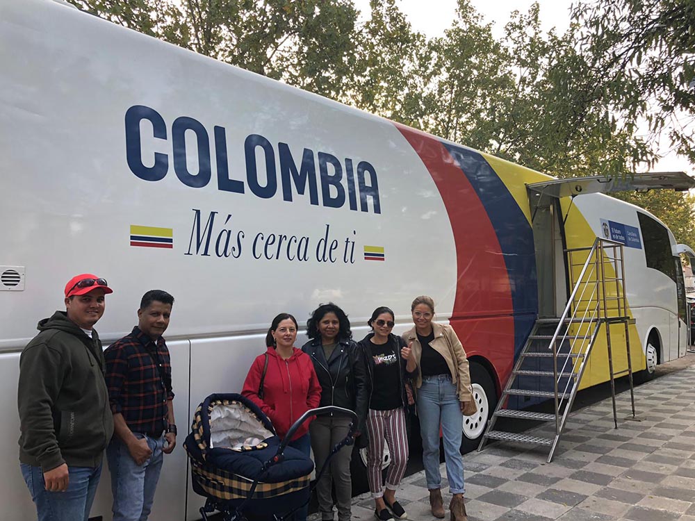 Consulado movil Colombia ARCHIVO