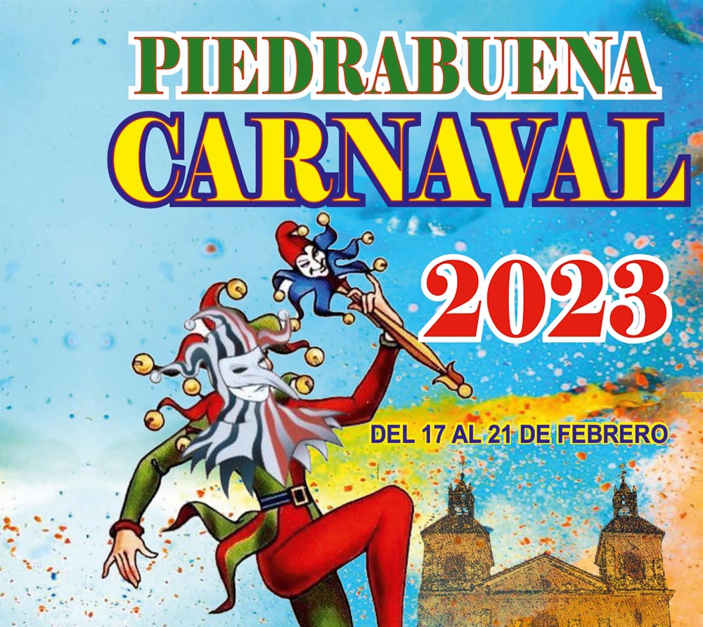carnaval Piedrabuena 2023 cartel