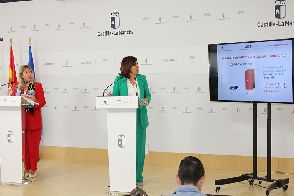 Blanca Fernández en presentación inversiones CR 1