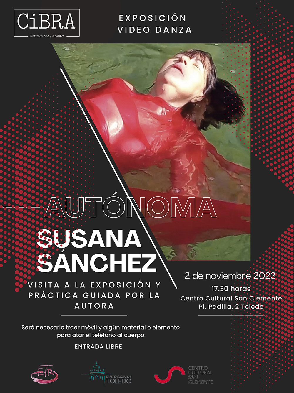 Cartel Cibra Susana Sánchez