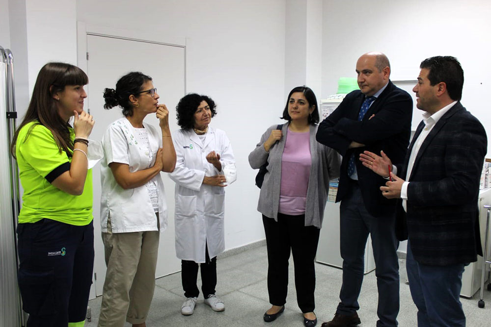 Francisco José García visita Consultorio Local de Pozuelo de Cva. 1